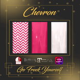 Chevron Hot Pink Nail Appliers