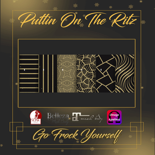 Puttin On The Ritz Black Nail Appliers