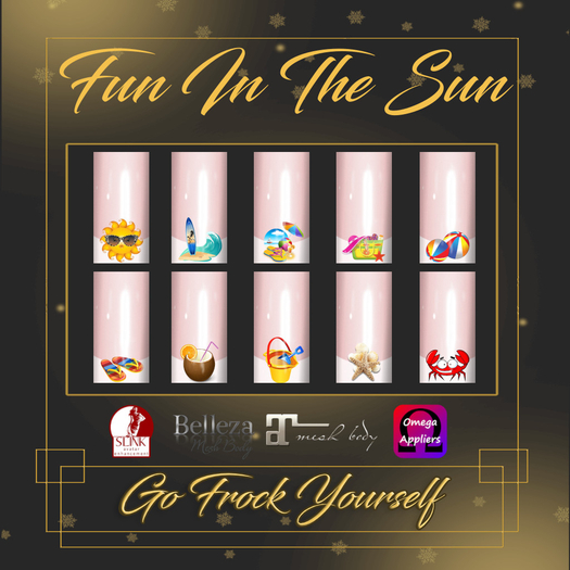 GFY-Fun In The Sun Nail Appliers {Wear Me}