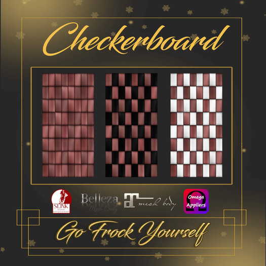 Checkerboard Amaranth Nail Appliers