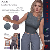 LMC PSD - Sleeveless Top - PSD & Textures ONLY !!!