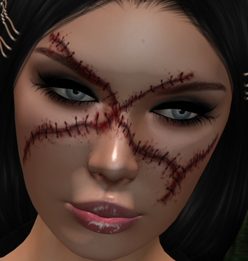 .:Creepy FACE SCARS:.