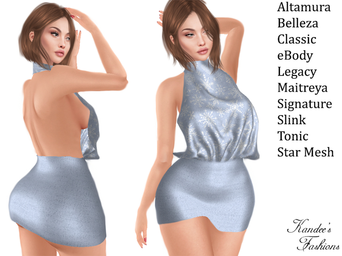 Winter Wonderland Snowflake Dress