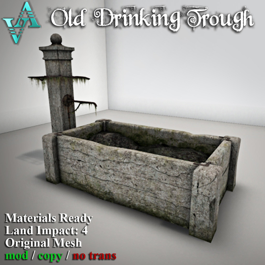 Atelier Visconti Old Drinking Trough