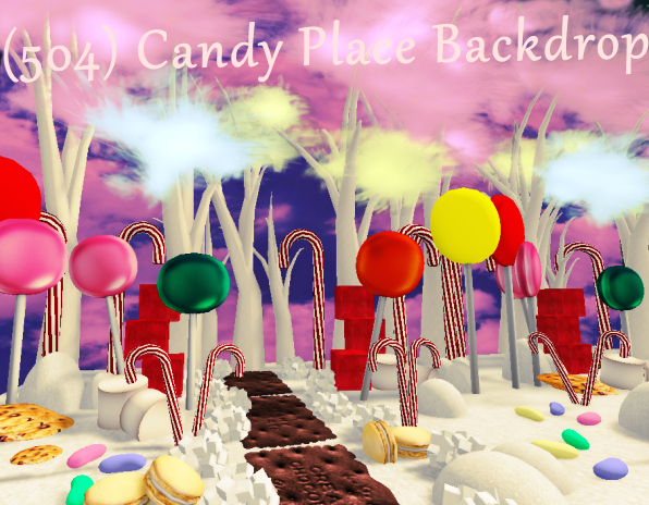 (504) Candy Place Backdrop