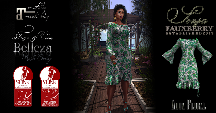 ::FAUXBERRY:: SONJA *FLORALS FATPACK* [BAGGED] *wear me*