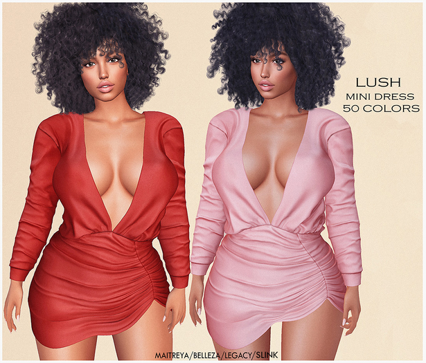 ★LUSH Mini Dress 50 COLORS! ★