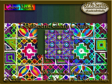 Geometric Chain Combo Seamless Texture Set