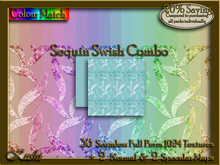 Sequin Swish Combo Seamless Fabric Texture Set