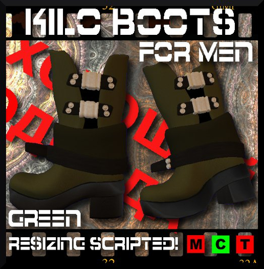 <GC> Kilo Boots - Green