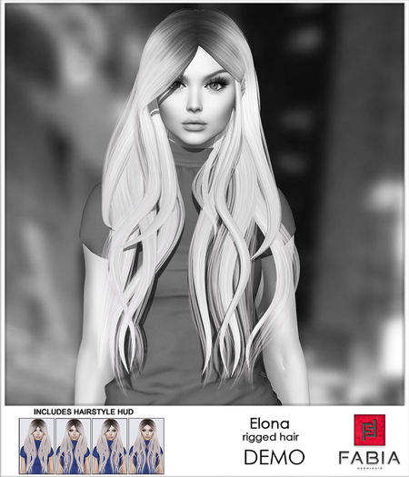 -FABIA- Mesh Hair   < Elona> DEMO