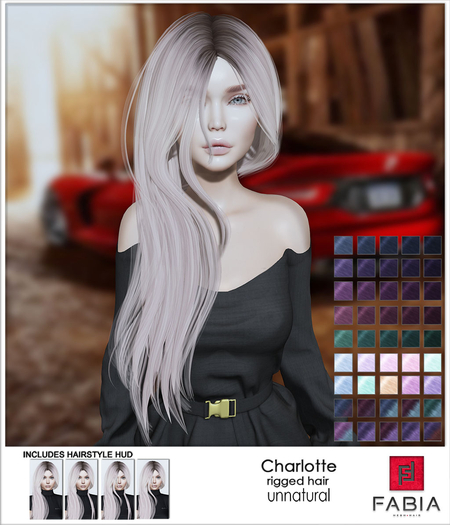 -FABIA- Mesh Hair   < Charlotte> Unnatural