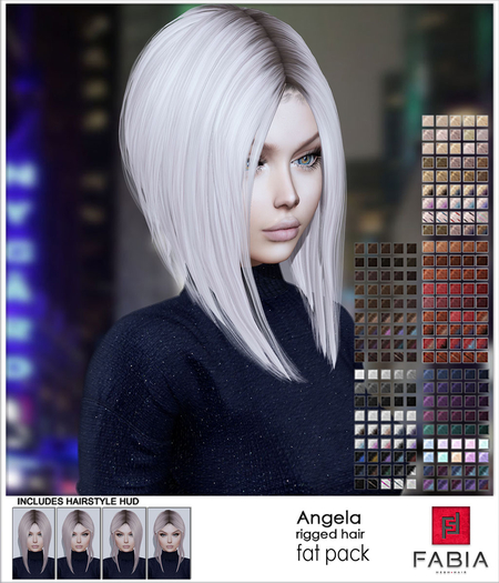 -FABIA- Mesh Hair   < Angela> FatPack