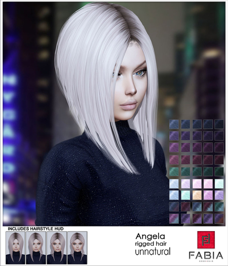 -FABIA- Mesh Hair   < Angela> Unnatural
