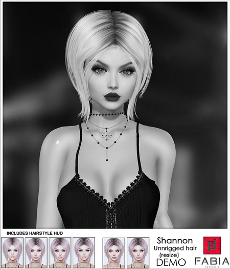 -FABIA- Mesh Hair   < Shannon> DEMO