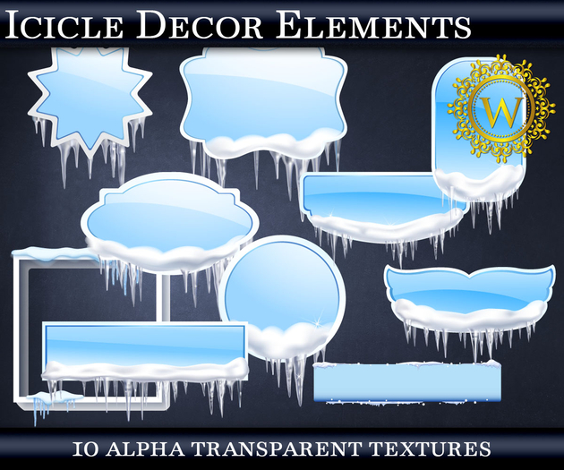 Icicle Decor