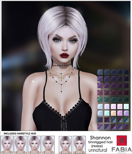 -FABIA- Mesh Hair   < Shannon> Unnatural