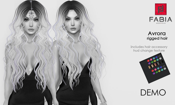 -FABIA- Mesh Hair   < Avrora> DEMO