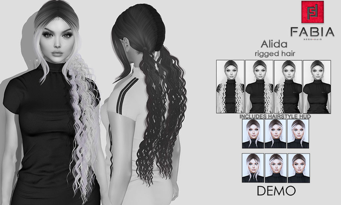 -FABIA- Mesh Hair   < Alida> DEMO