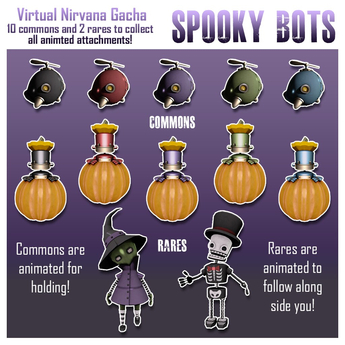 Second Life Marketplace - [VN] Boo Bot - Blue