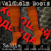 <GC> Valdholm Boots - Saddle (boxed)