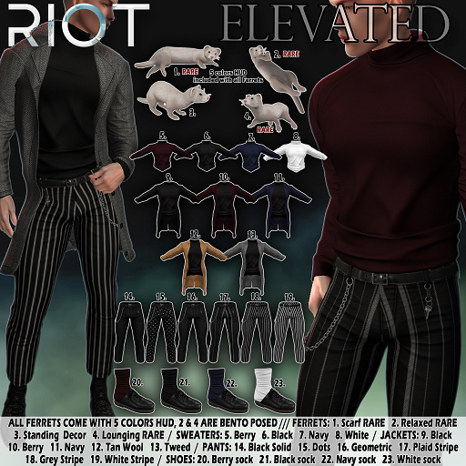 16. RIOT / Elevated Pants - Jake - Geometric
