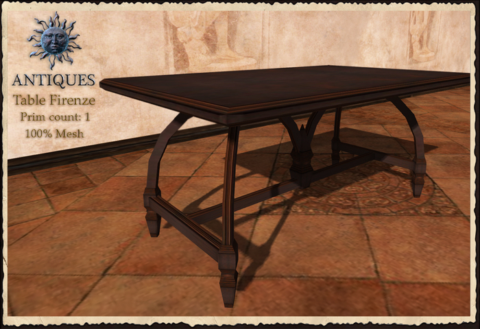 ANTIQUES☼ Table Firenze