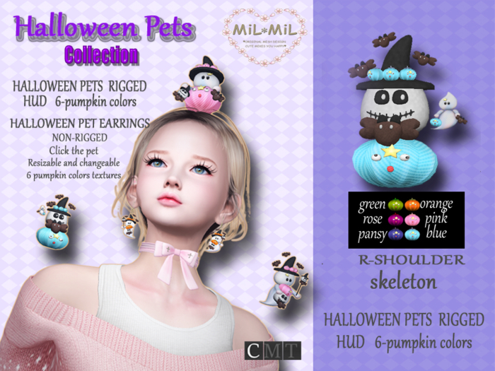 [MIL]#2010 Halloween Pet / Skeleton (unpacker)
