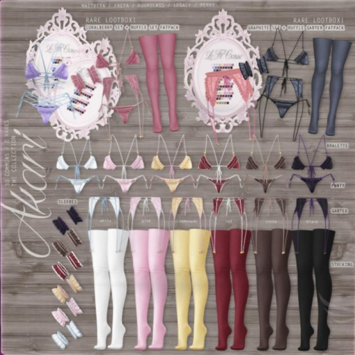 {le fil casse} Akari Ruffle Garter Maitreya  RARE + Lootbox