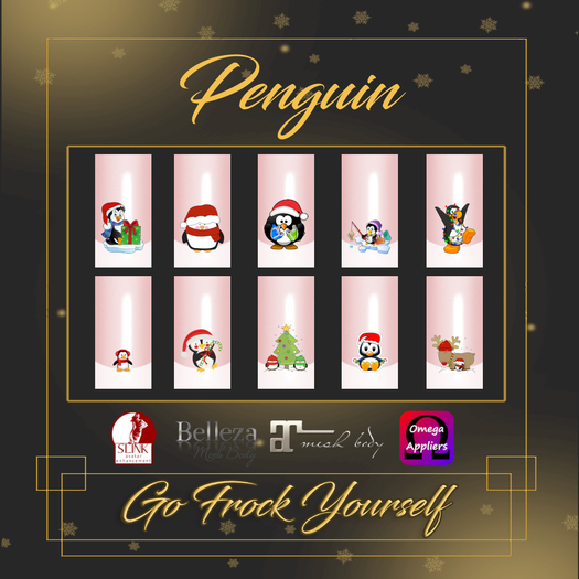 GFY-Penguin Nail Appliers {Wear Me}