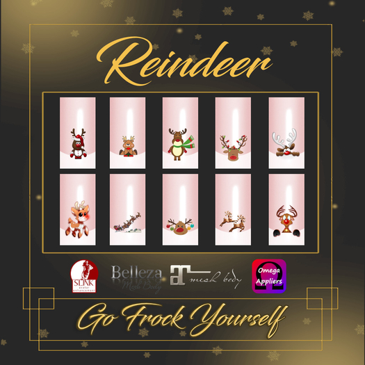 GFY-Reindeer Nail Appliers {Wear Me}