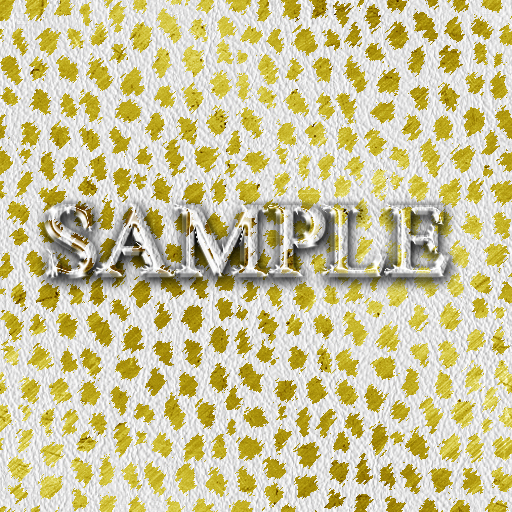 Zoy Texture [ Cheetah Skin Gold ] Seamless - White Gold