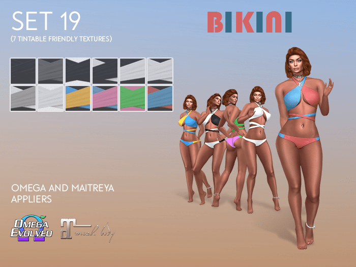 Omega and Maitreya Applier Bikini Set-19
