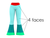 Mesh%20faces 1970s%20clay%20brown%20retro%20bell%20bottom%20pants
