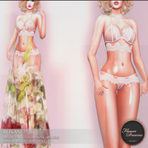 .:FlowerDreams:. Roxane Lingerie Set White