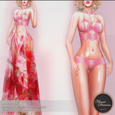 .:FlowerDreams:. Roxane Lingerie Set Pink