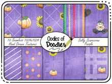Oodles of Doodles - Sally Scarecrow - Purple