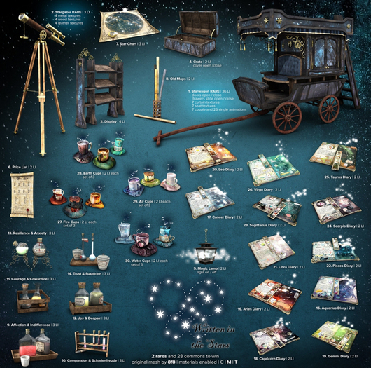 02_8f8 - Written in the Stars - Stargazer Box RARE