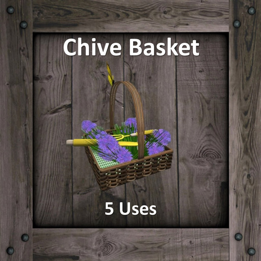 DFS Flowers - Chive Basket (Texture)
