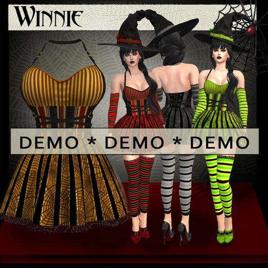 C&F WINNIE Spider Witch Demo