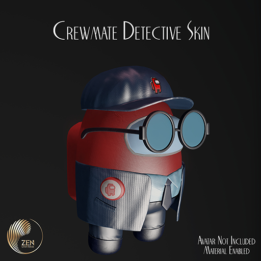 Crewmate Detective Skin (Unpack)
