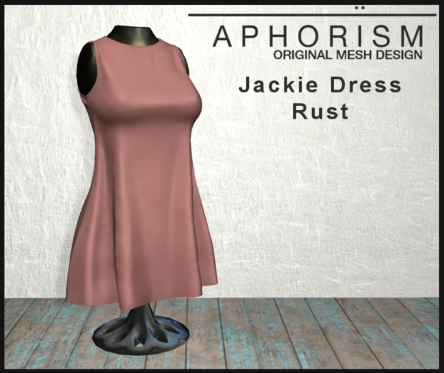 !APHORISM! - Jackie Dress Rust