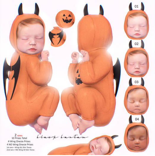 **[BB] Naughty Pumpkin Sleeping Baby Wings 04