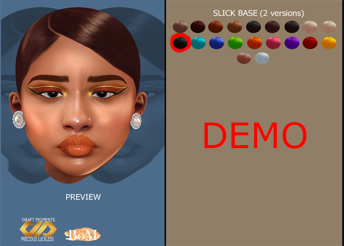 DRAFT Pigments. - Slick Base DEMO ( Jet Black)