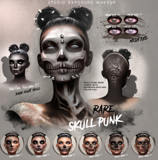 S.E GENUS SKULL PUNK MASK 06