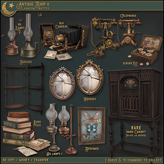 .random.Matter. - Antique Shop II -  Broken Mirror [Brown]