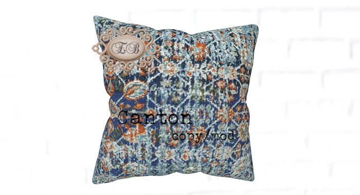 .:Ecce Bellus:. Canton Tapestry Pillow