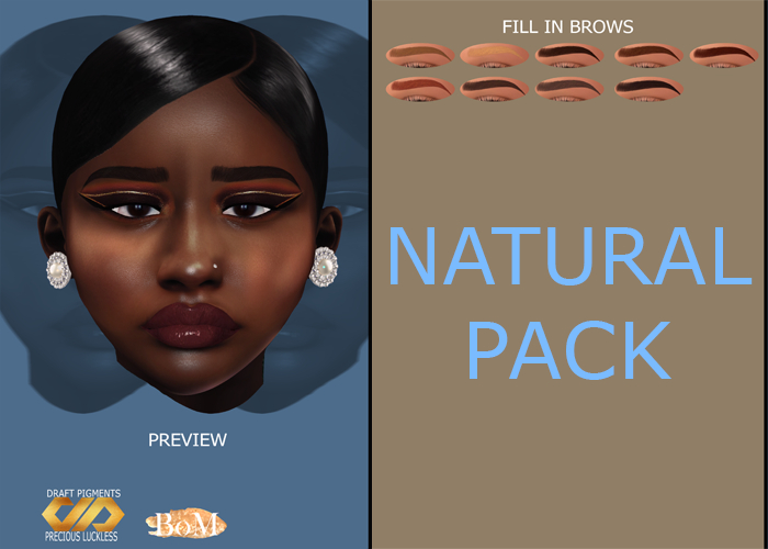 DRAFT Pigments. - Fill In Brows (Naturals)