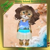 Peeps Dinkies Rocky Island Beach Dress