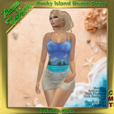Peeps Fashion Rocky Island Beach Dress